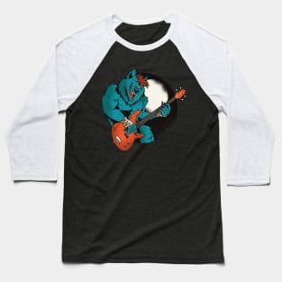 Werewolf Bassist Baseball T-Shirt